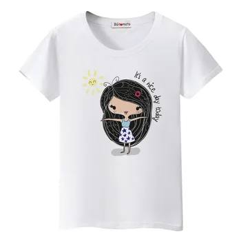 BGtomato Ilus tüdrukute t-särk cute cartoon särk naiste vabaaja suve riideid harajuku top tees