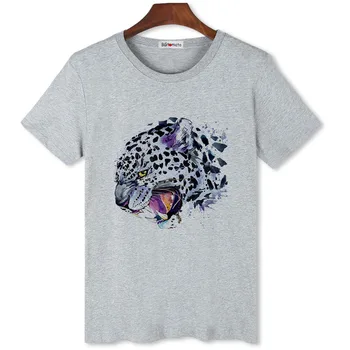 bgtomato Snow leopard lahe tshirt lühikesed varrukad suvel vabaaja tees naljakas tops täiesti uus naljakas särgid mens hip-hop t-särk